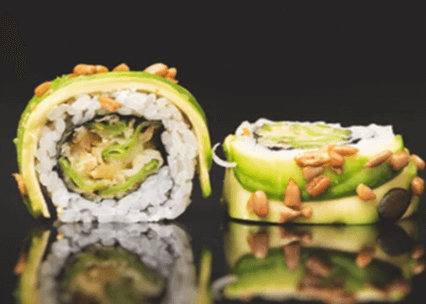 commander green à  sushi guilherand granges