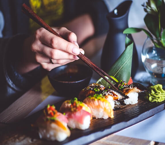 commander en ligne sushis à  st marcel